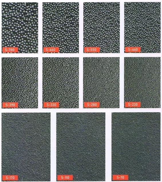 Steel Shot Surface